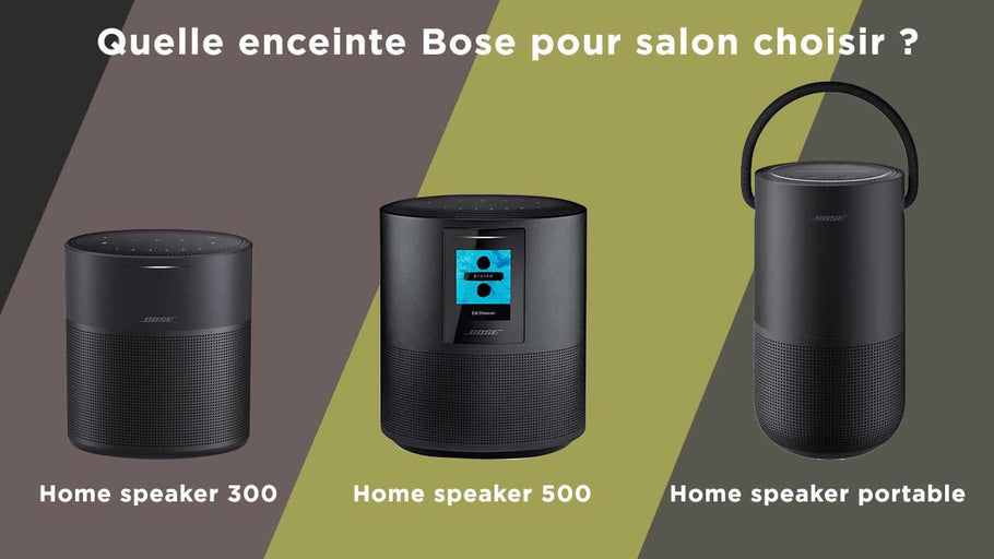 Quelle enceinte Bose pour salon choisir ?