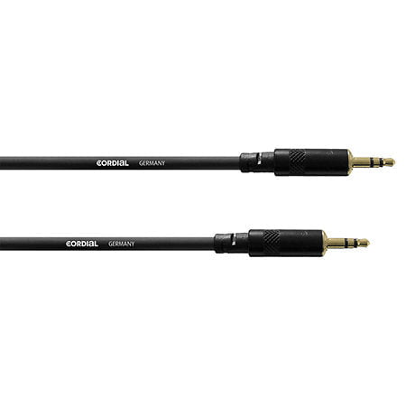 Câble Audio Jack 3,5 Mm Mâle/mâle - 5 Mètres, Pour PC, MP3, Enceintes, Etc.