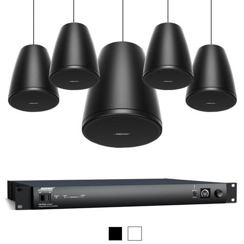 Bose Pack sonorisation professionnelle Bose - Pack de sonorisation professionnelle Veritas 2160BH avec 4 enceintes Bose suspendues DesignMax DM3P et un caisson de basses DM10P-Sub