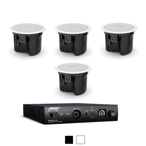 Bose Pack sonorisation professionnelle Bose Pack de sonorisation professionnelle Veritas 250 BL avec 4 enceintes encastrables Bose Freespace FS2C
