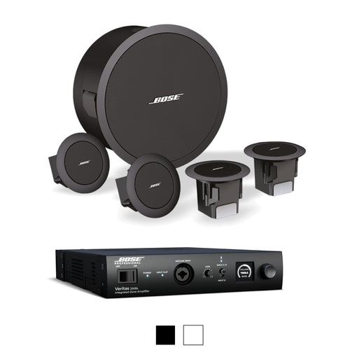 bose Pack sonorisation professionnelle Bose - Pack de sonorisation professionnelle Veritas 250 BL avec Freespace 3 Encastrable