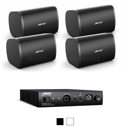 Bose Pack sonorisation professionnelle Bose Premium Pack de sonorisation professionnelle Veritas 1100 BH avec 4 enceintes DesignMax DM3SE