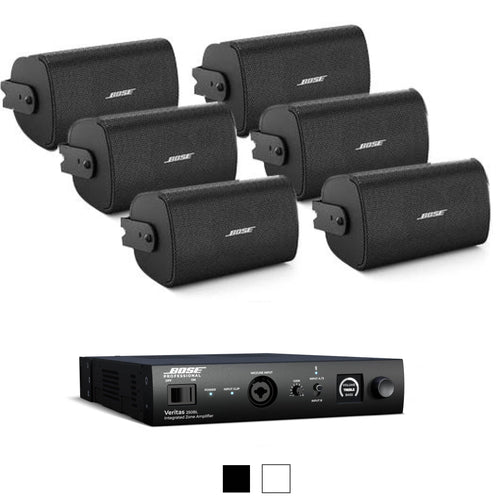 Bose Pack sonorisation professionnelle Noir Bose Pack de sonorisation professionnelle Veritas 250 BL avec 6 enceintes Bose Freespace FS2SE