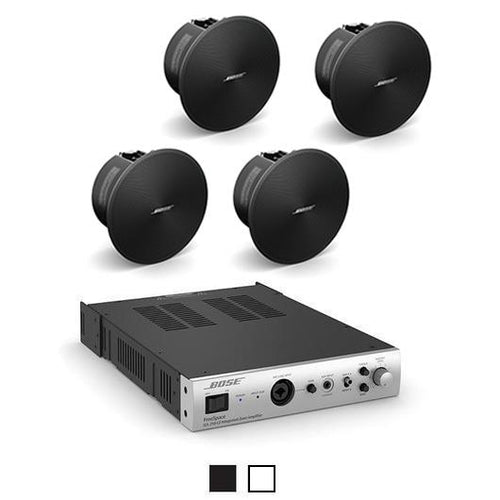 Bose Pack sonorisation professionnelle Bose Premium Pack de sonorisation professionnelle IZA 250 LZ avec 4 enceintes encastrable DesignMax DM3C